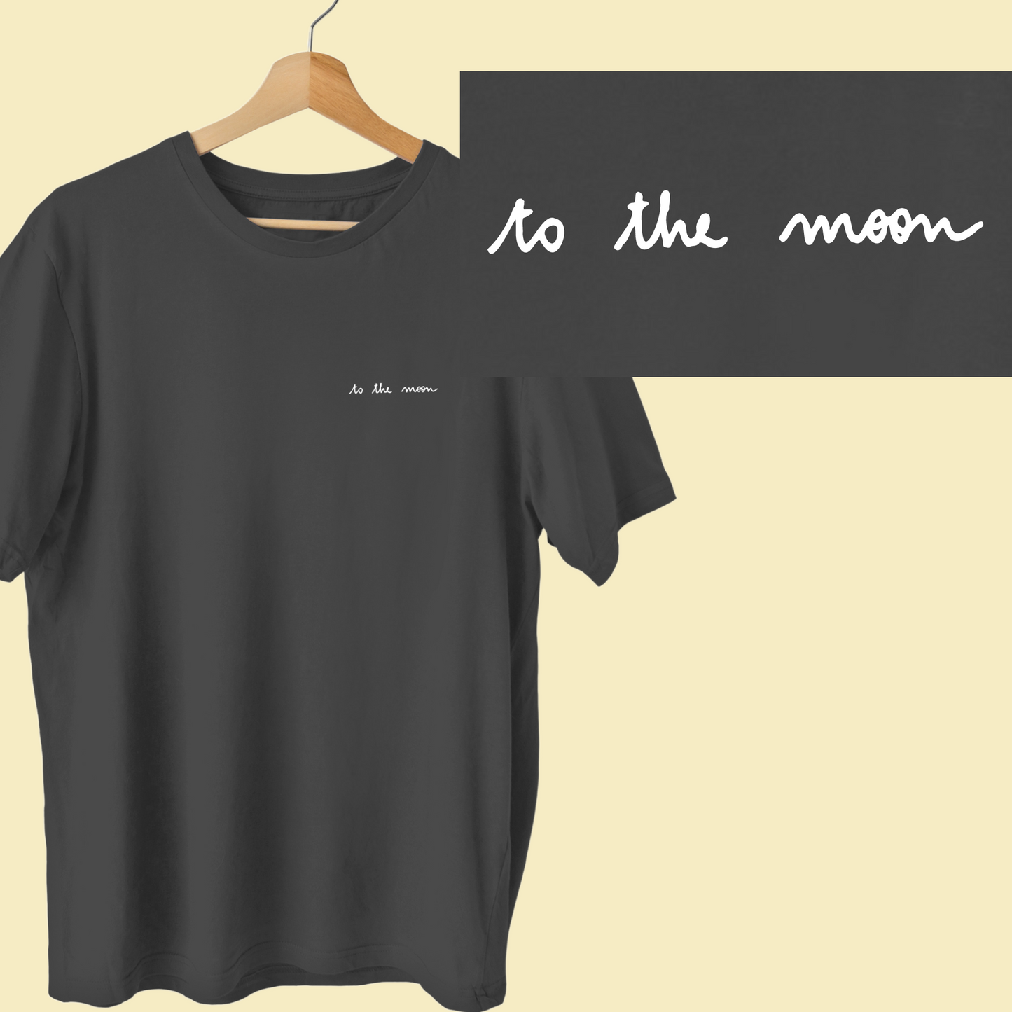 Découvre notre Tee-shirt CryptoStories x ColineisCool "To The Moon" - une collaboration exceptionnelle entre CryptoStories et l'artiste @ColineisCool. Affiche ta passion crypto avec style, fusionnant l'esthétique ensoleillée et minimaliste de ColineisCool avec la vision unique de CryptoStories sur l'univers blockchain. le cadeau crypto parfait.